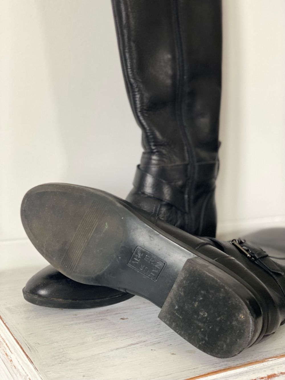 Rena Riding Boot-Black from Naturalizer - Picture 3 of 4
